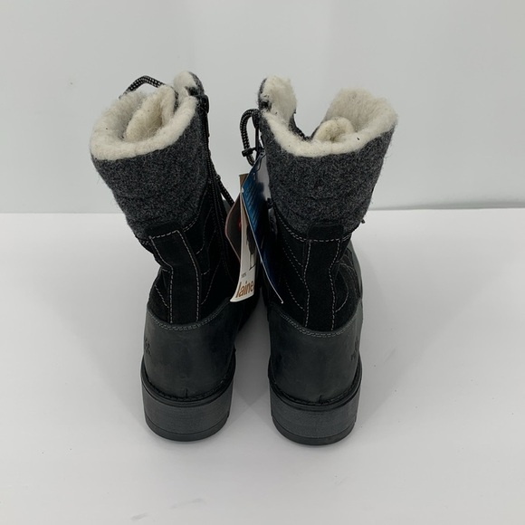 Bos & Co Gala Prima winter boots waterproof wool lining zipper ankle new 36 6 - Picture 4 of 6